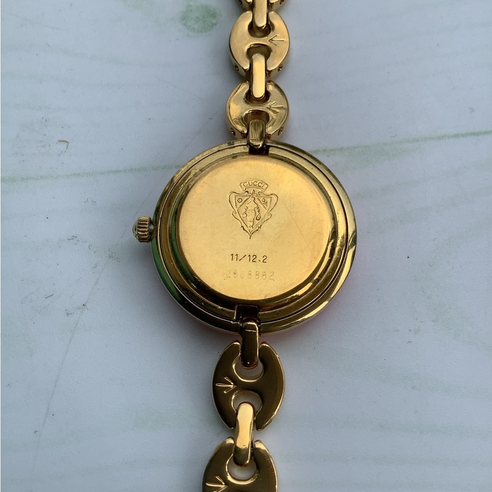 Dressy GUCCI Chain Bracelet Watch with colorful bezels🌺🌼🌸 - Picture 9 of 10